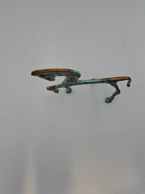 Skulptur Etruskisch Patineret bronze